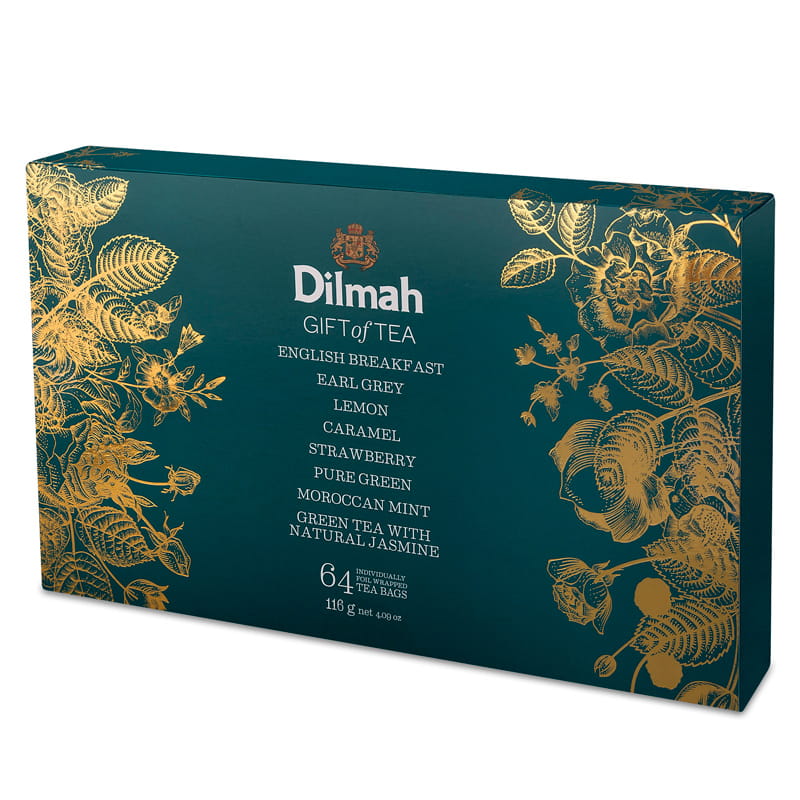 Dilmah Gift of Tea Gift of Tea Pack Herbata Różna 64 torebki Kopertowana