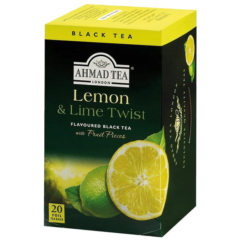 Ahmad Lemon & Lime Tea 20 torebek po 2g EX20 kopertowana