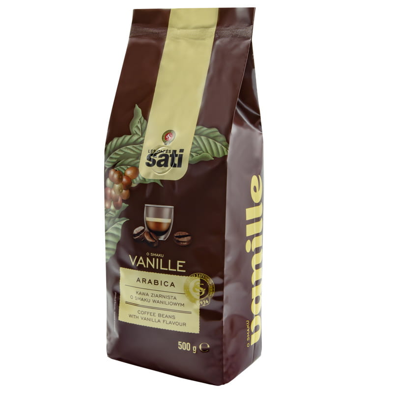 Sati Waniliowa kawa ziarnista 500g