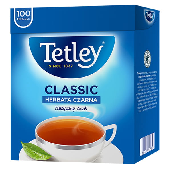 Tetley Classic 100 torebek herbata ekspresowa