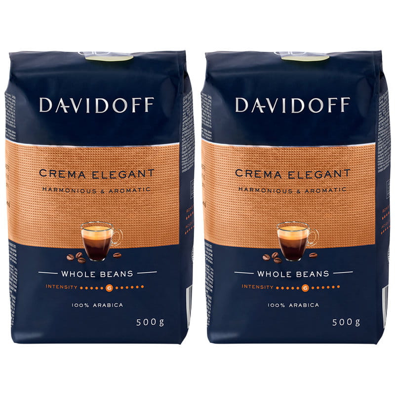 Davidoff Crema Elegant Zestaw 2x500g kawa ziarnista