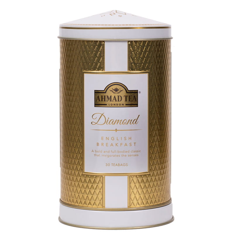 Ahmad Tea Diamond Music Caddy English Breakfast 30tbx2g kopertowana