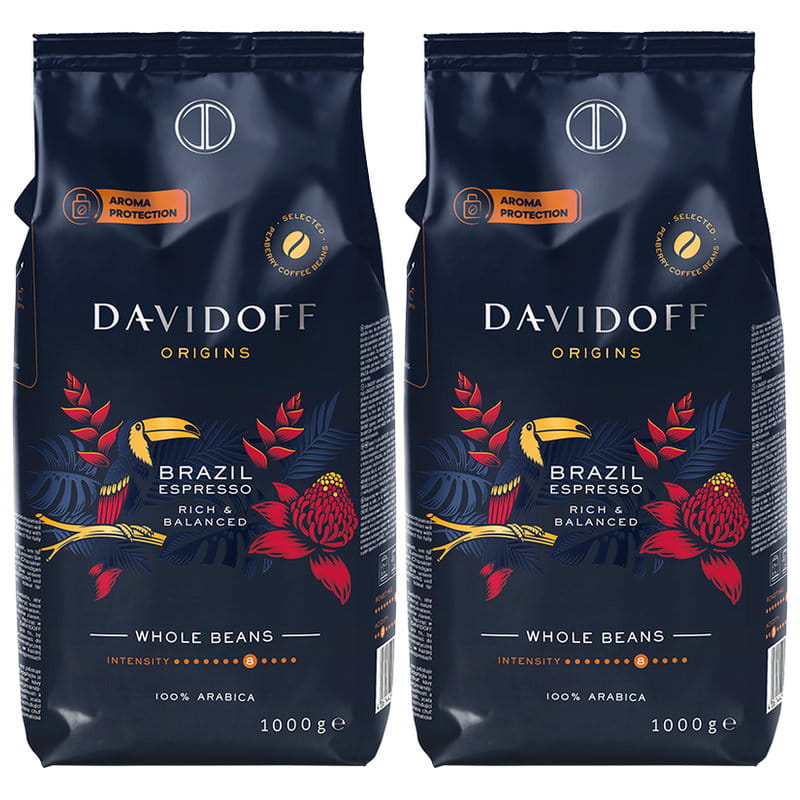 Davidoff Brazil 2 x 1000g kawa ziarnista