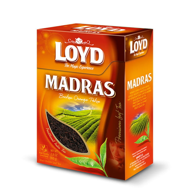 Loyd Tea Madras 100g herbata liściasta czarna