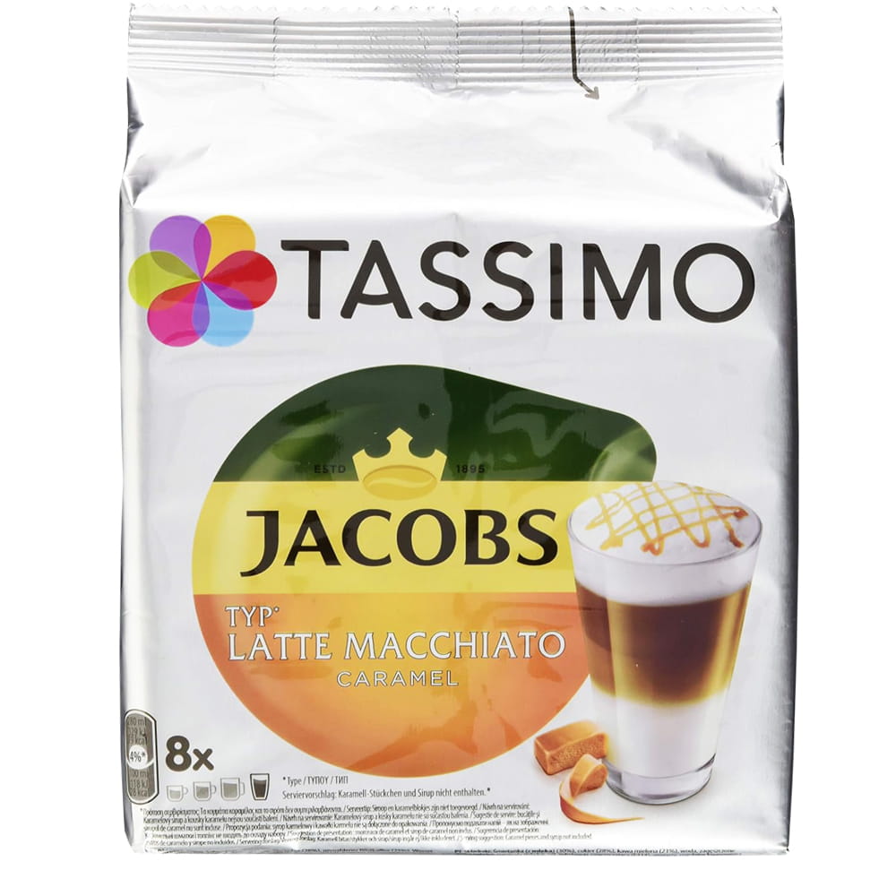 Jacobs kawa Tassimo Kawa Latte Macchiato Caramel 8 268g