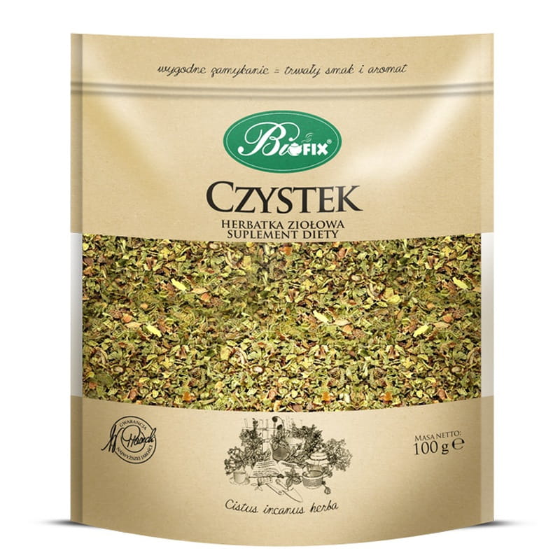 BiFix CZYSTEK Herbatka ziołowa liściasta 100g