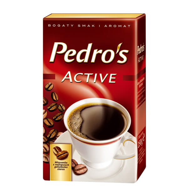 Pedros Active 250g kawa mielona