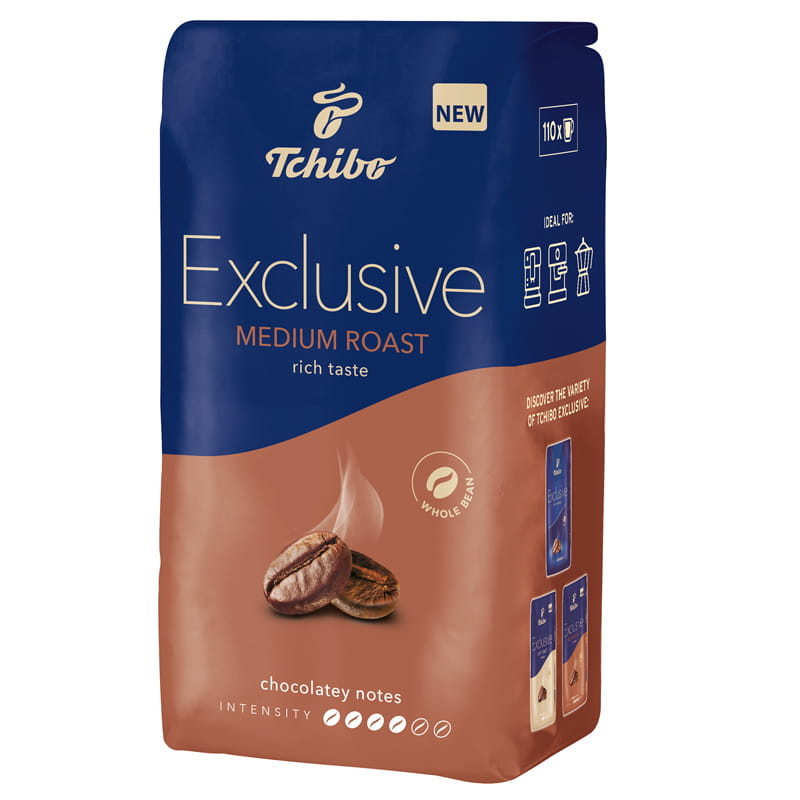 Tchibo Exclusive Medium Roast 1kg kawa ziarnista