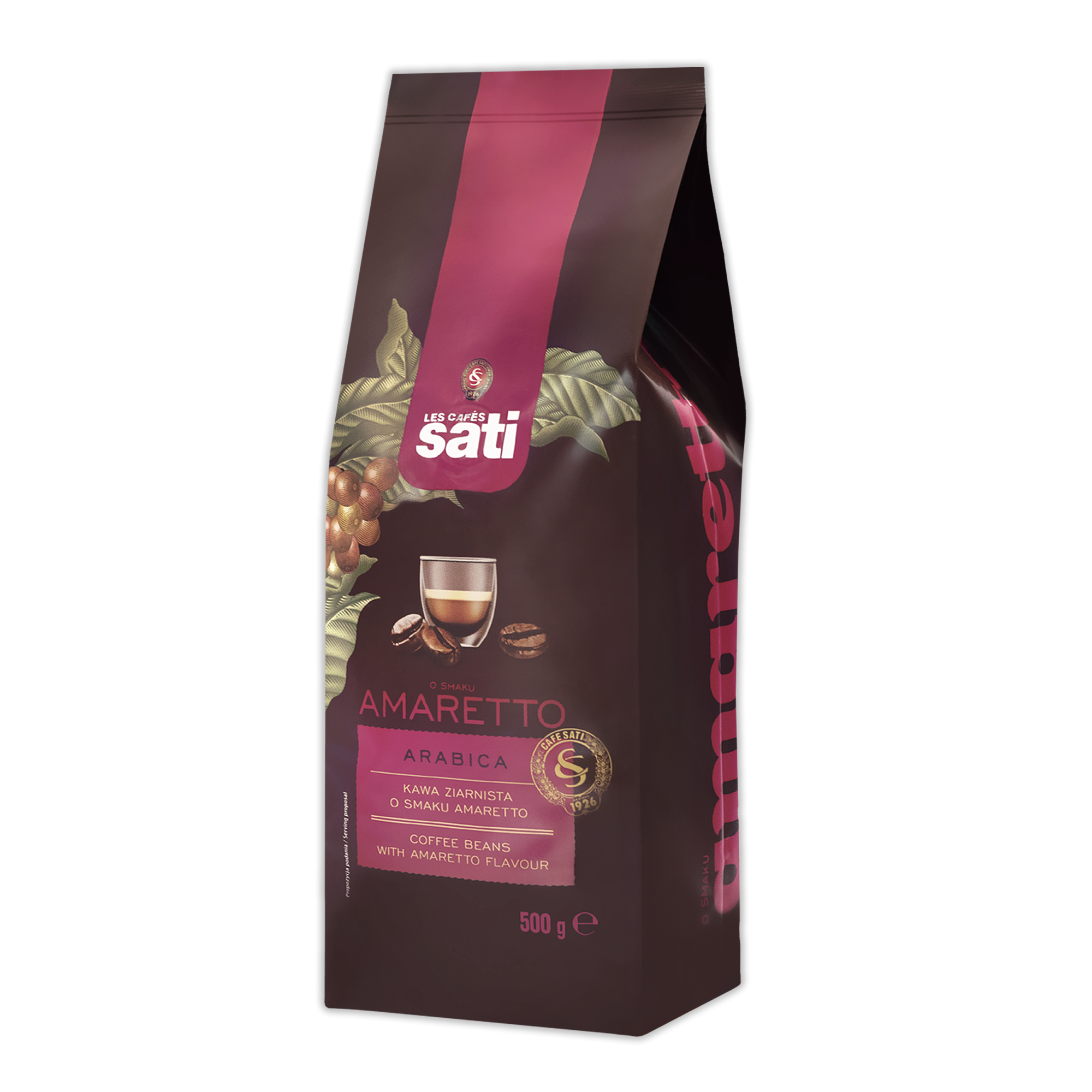 Sati Amaretto 500g kawa ziarnista