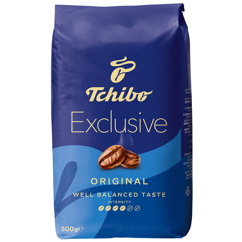 Tchibo Exclusive 500g kawa ziarnista