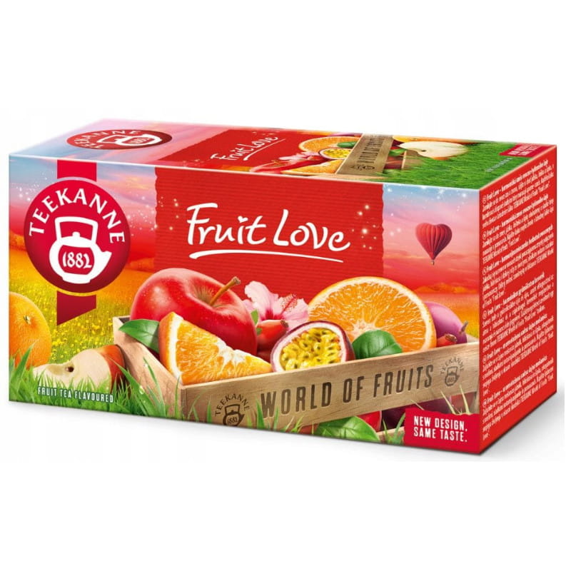 Teekanne Fruit Love 20 kopert herbata ekspresowa owocowa