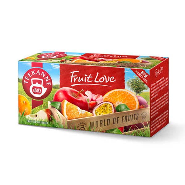 Teekanne Fruit Love 20 kopert herbata ekspresowa owocowa