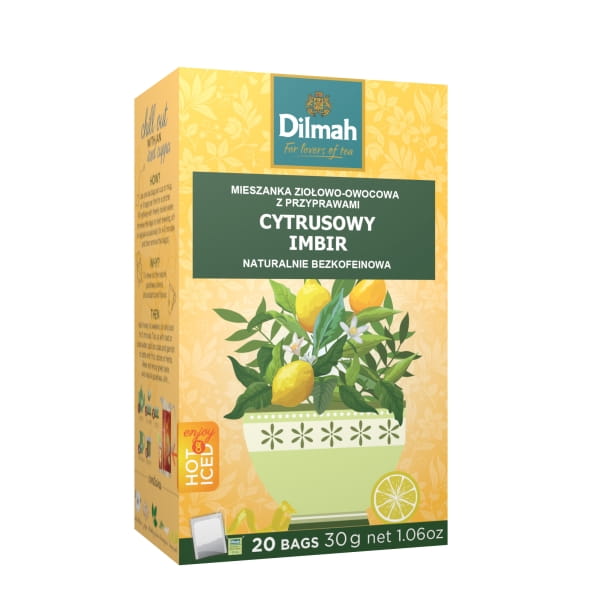 Dilmah Napar Cytrusowy Imbir ex20