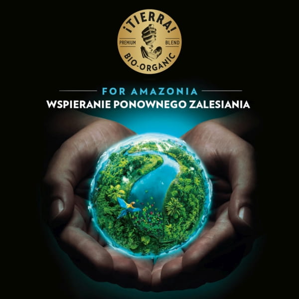 Lavazza Tierra For AMAZONIA BIO-ORGANIC 180g kawa miel
