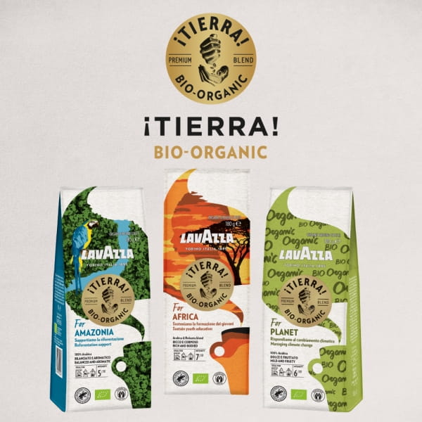 Lavazza Tierra For AMAZONIA BIO-ORGANIC 180g kawa miel