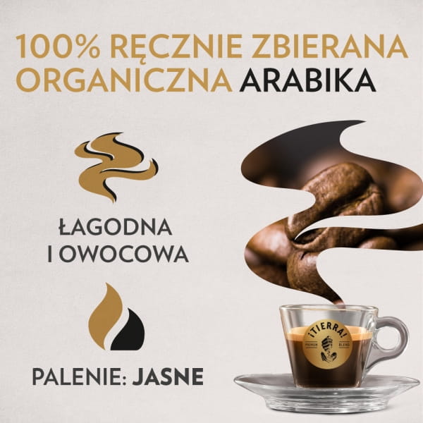 Lavazza Tierra For Planet BIO ORGANIC 1kg kawa ziarnista