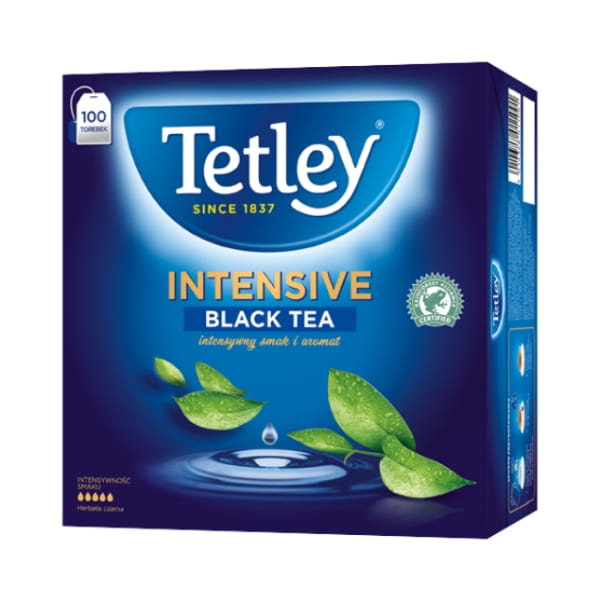 Tetley Intensive Black 100 tor. herbata ekspresowa