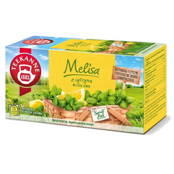Teekanne Melisa Cytryna 20 kopert herbata ziołowo-owocowa