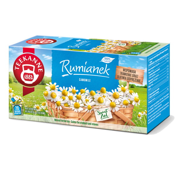 Teekanne Rumianek 20 kopert herbatka ziołowa