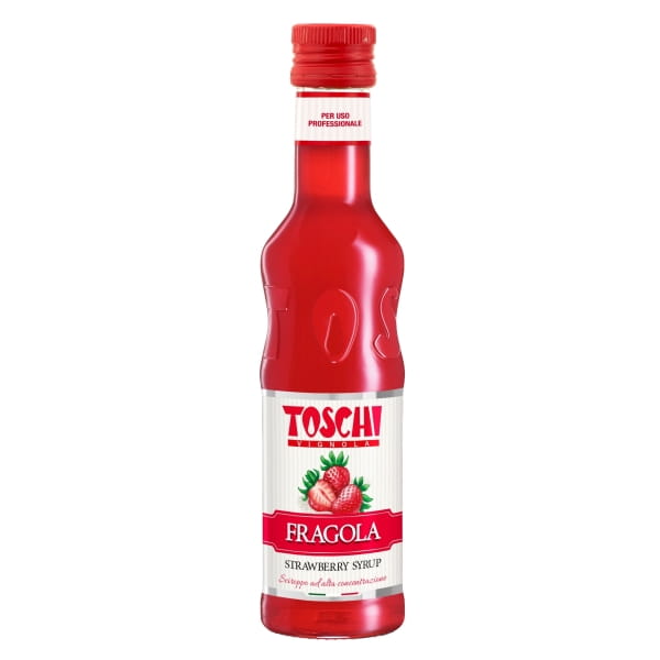 Toschi Strawberry Syrup 250ml Syrop Truskawkowy