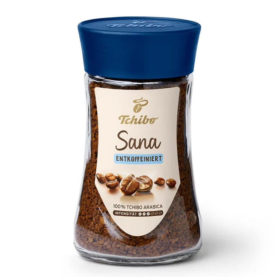 Tchibo Sana kawa rozpuszczalna bezkofeinowa 100g