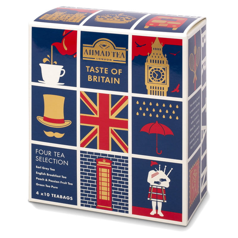 Ahmad Tea Taste of Britain 4x10tbx2g herbata kopertowana