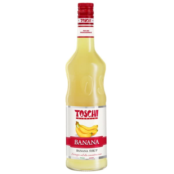 Toschi Banana Syrup 1000 ml Syrop Bananowy