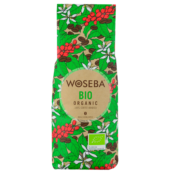 Woseba Bio Organic 500g kawa ziarnista