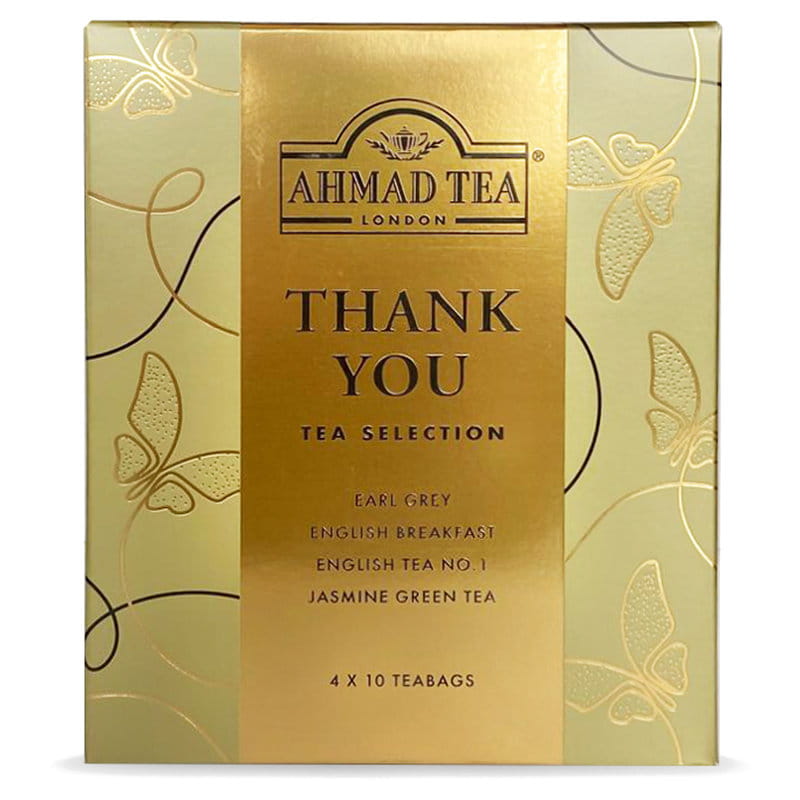 Ahmad Thank You Selection Tea 4x10tbx2g koperty aluminiowe