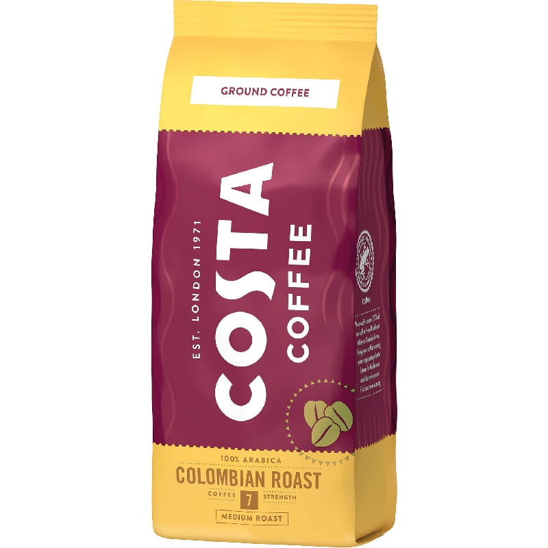 Costa Coffee Colombian Roast Medium kawa mielona 200g