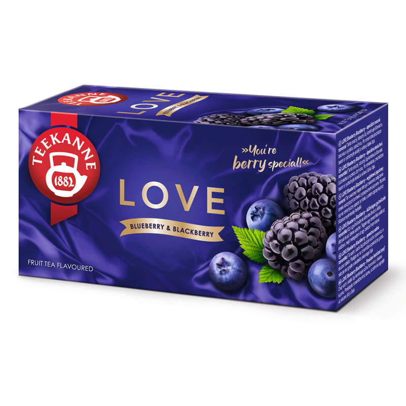 Teekanne Love Blueberry & Blackberry 20 kopert herbata ekspresowa