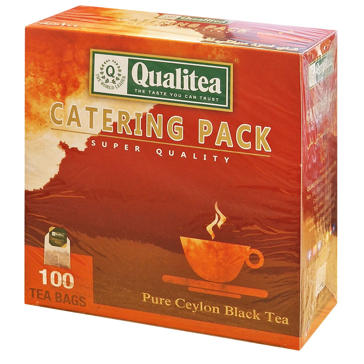Qualitea Black Tea Catering 2g x 100 saszetek