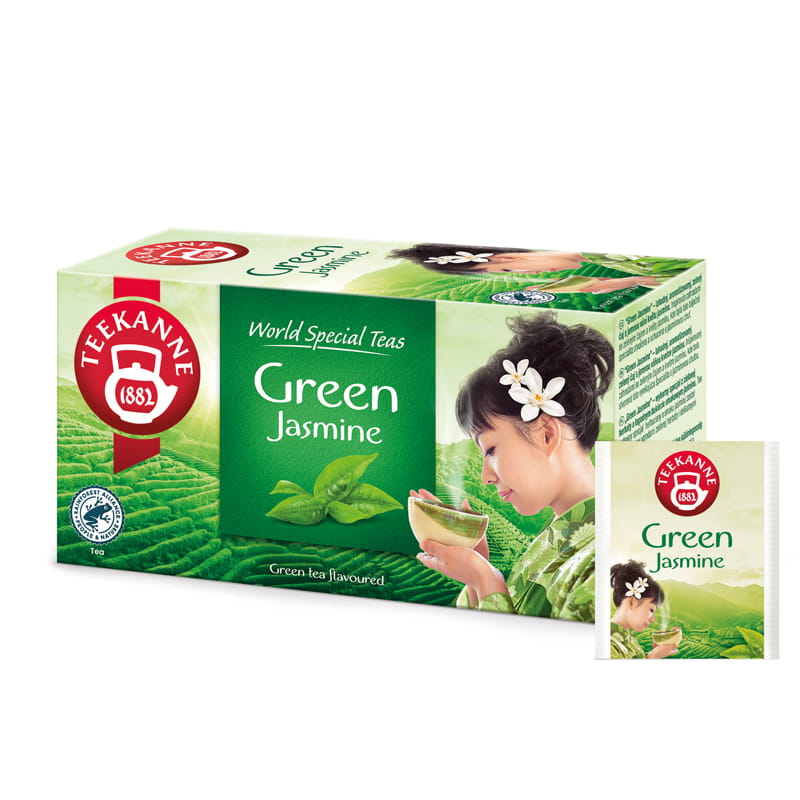 Teekanne Green Tea Jasmine 20 torebek herbata zielona jaśminowa