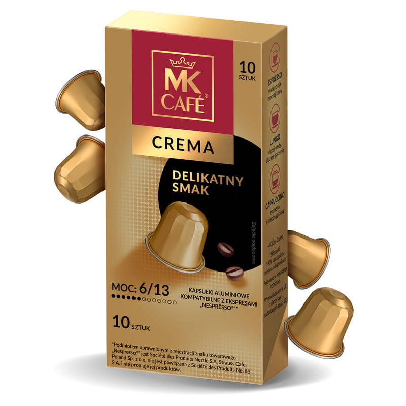 MK Cafe Crema 10 kapsułek Nespresso
