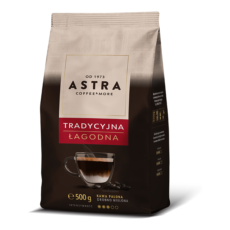 Astra Tradycyjna Łagodna 500g kawa mielona