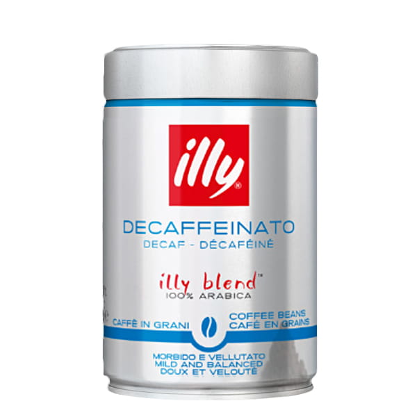 Illy Decaffeinato 250g kawa ziarnista w puszce