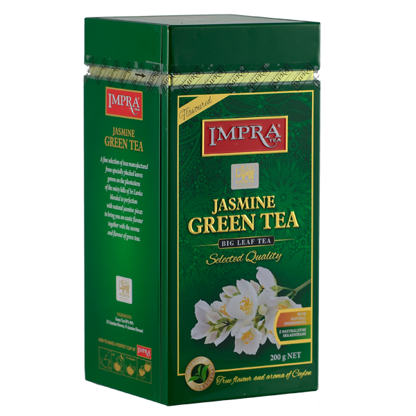 Impra Jasmine 200g puszka herbata zielona