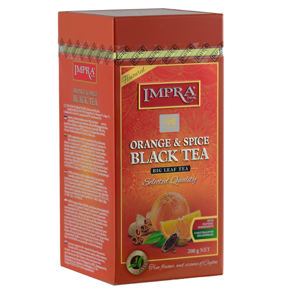 Impra Orange & Spice 200g puszka herbata czarna