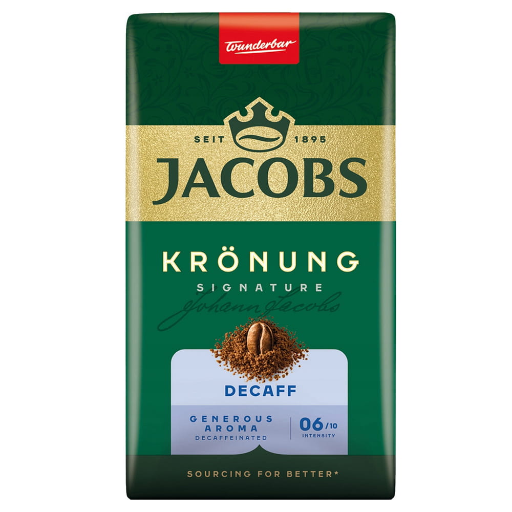 Jacobs Kronung Decaff 250g kawa mielona bezkofeinowa