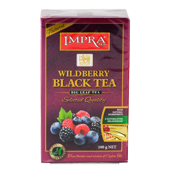 Impra Wild Berry 100g liść herbata czarna