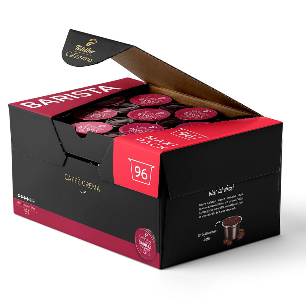 Tchibo Kawa Cafissimo Barista Caffe Crema Colombia 96 kapsułek 7,8g
