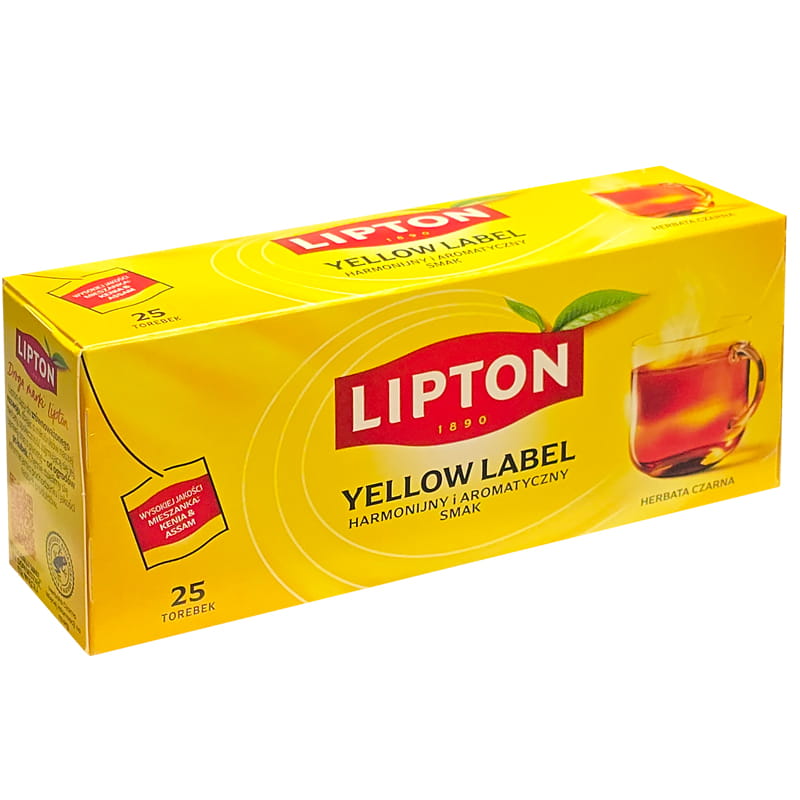 Lipton Yellow Label 25 torebek herbata ekspresowa