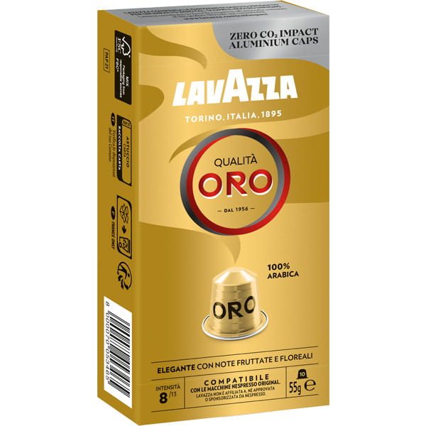 Lavazza Qualita Oro 10 kapsułek kawa Nespresso