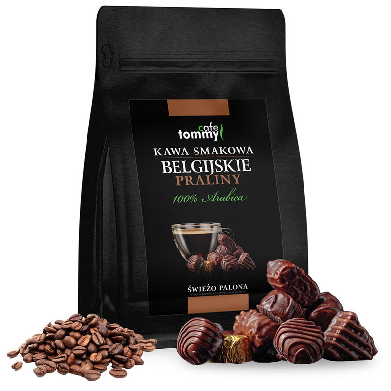 Kawa smakowa Belgijskie Praliny Brazylia Arabica 250g ziarnista