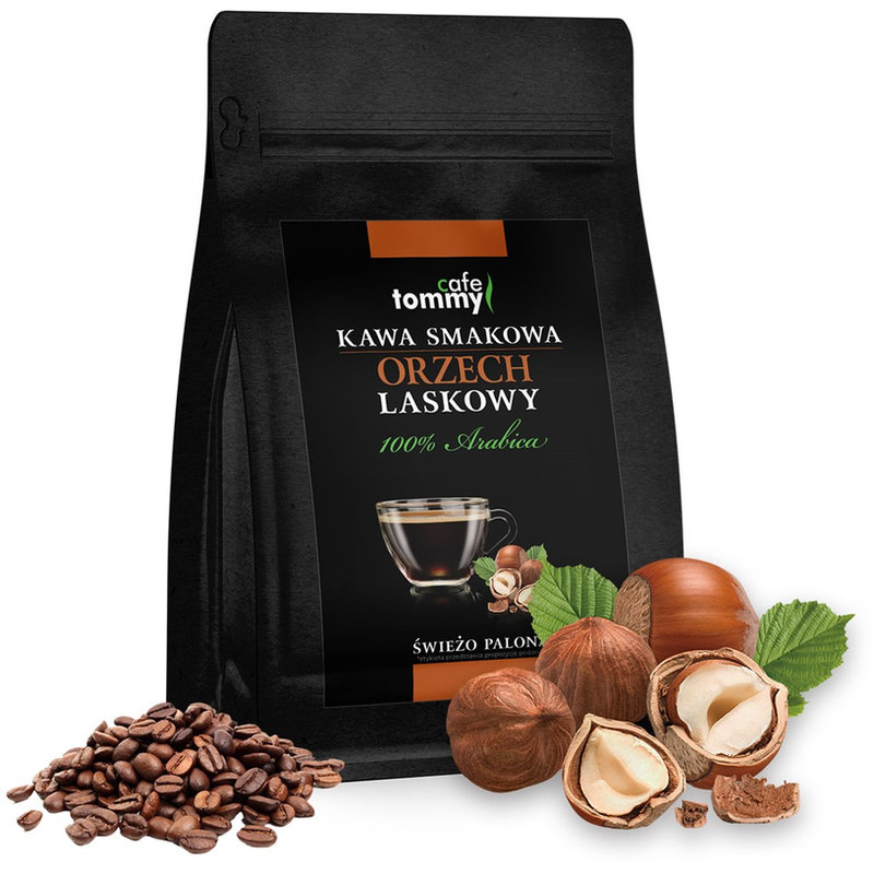 Kawa smakowa Orzech Laskowy Brazylia Arabica 250g ziarnista