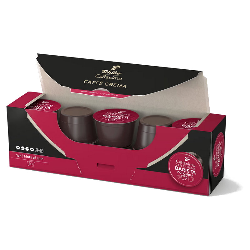 Tchibo Kawa Cafissimo Barista Caffe Crema Colombia 10 kapsułek 7,8g