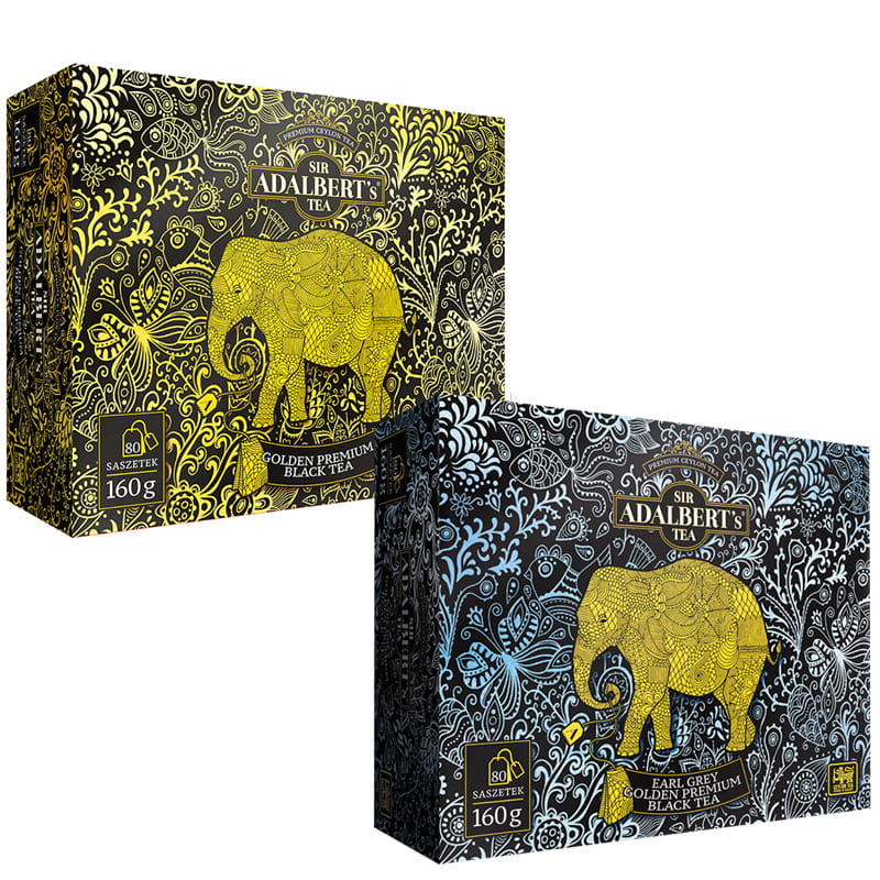 Adalbert'S Tea Zestaw Golden EX80 + Earl Grey EX80