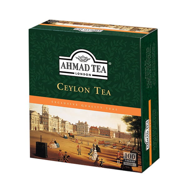 Ahmad Ceylon Tea Ex100 herbata czarna ekspresowa z zawieszką