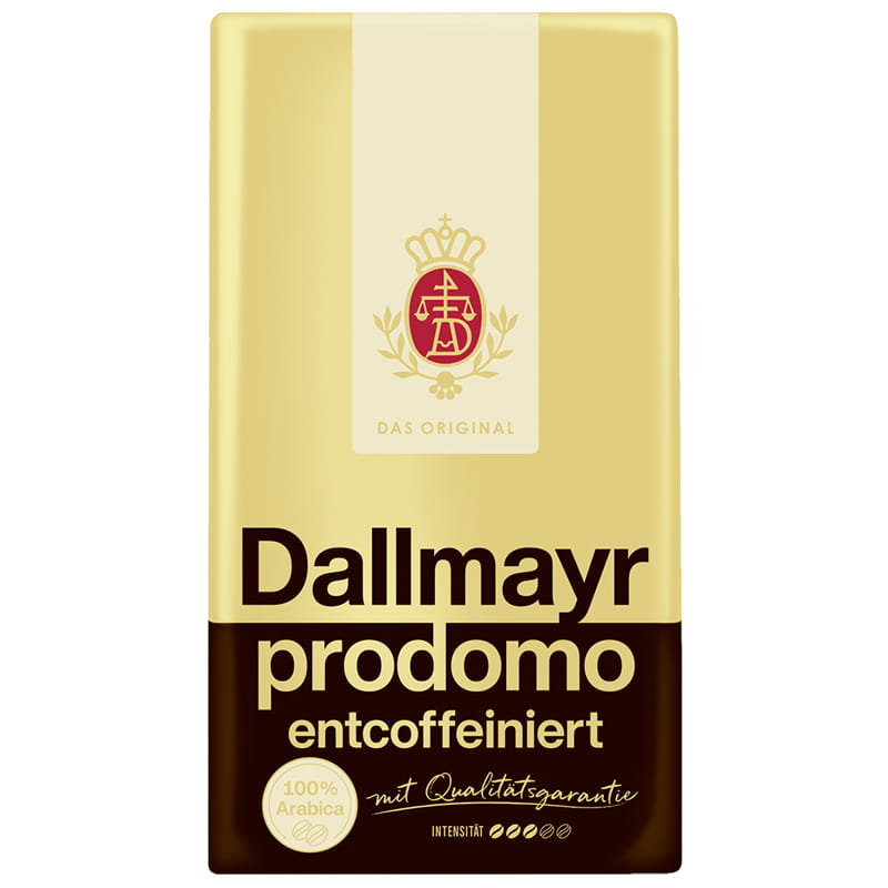 Dallmayr Entcoffeiniert 500g bezkofeinowa kawa mielona