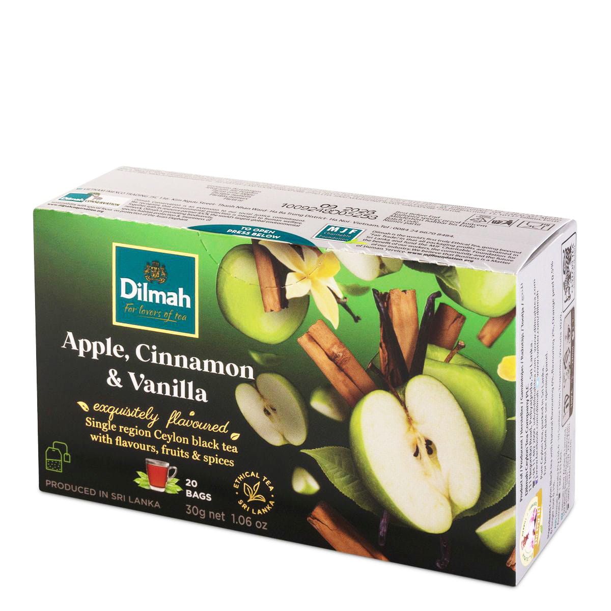 Dilmah Apple i Cinnammon Ex20 herbata z zawieszką